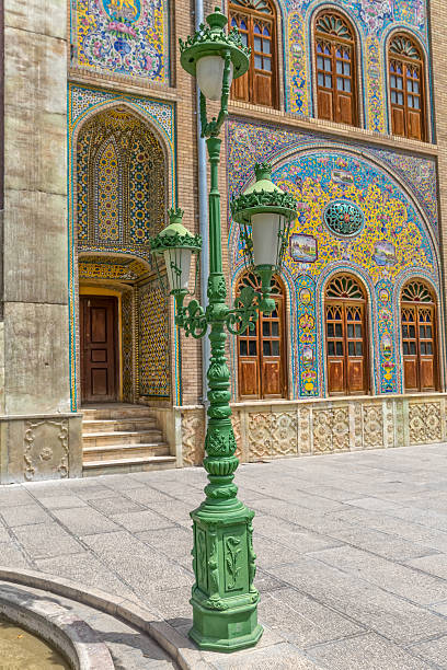 istock Golestan Palace green lamp 476586162