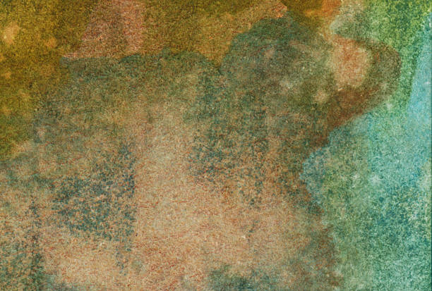 Abstract hand painted watercolor background
