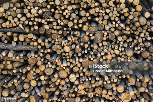 Firewoods Stacked Stock Photo - Download Image Now - 2015, Asia, Asian and Indian Ethnicities