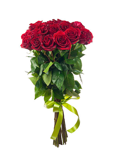 istock Bouquet of blossoming dark red roses. 476598878