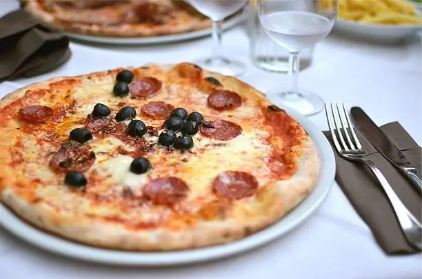 Photo of pizza pepperoni