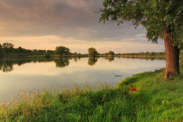 istock Summer evening on the Lake 476610338
