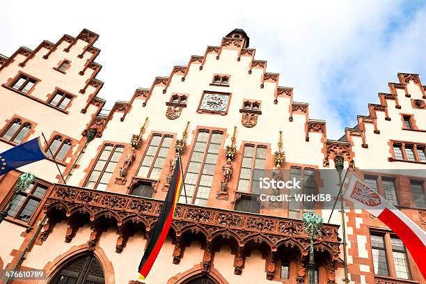 Town Hall Of Frankfurt Germany Stock Photo - Download Image Now - Antique, Architecture, Beauty