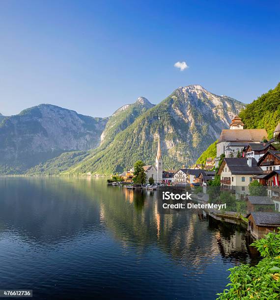 Hallstatt Am Frühen Morgen Im Frühling Österreich Stockfoto und mehr Bilder von Hallstatt - Hallstatt, Sommer, 2015