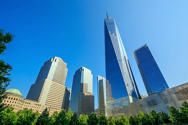 istock New York City skyline with blue sky 476614002