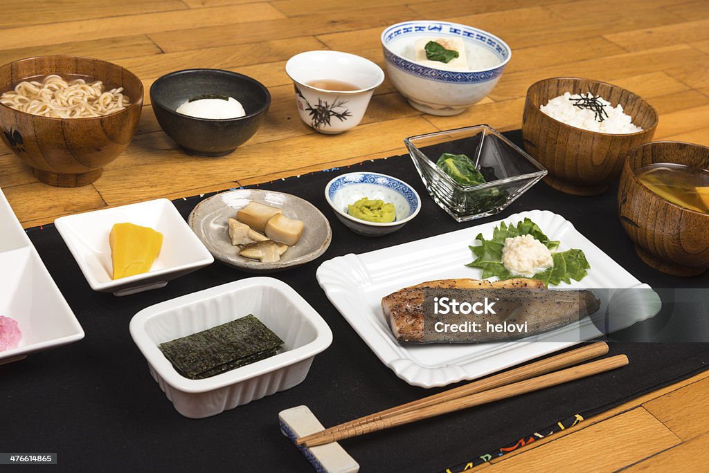Japanese śniadanie - Zbiór zdjęć royalty-free (Bez ludzi)