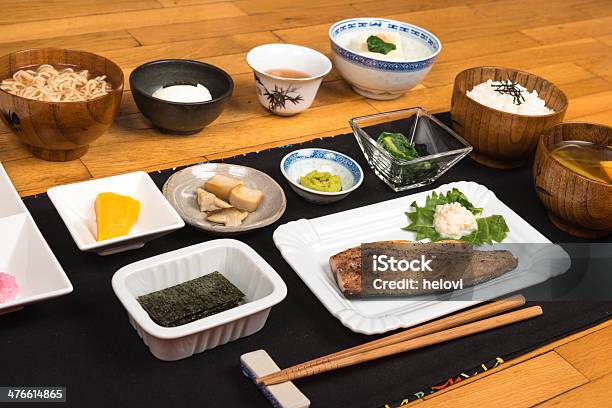Japanese Śniadanie - zdjęcia stockowe i więcej obrazów Bez ludzi - Bez ludzi, Chrzan, Fotografika