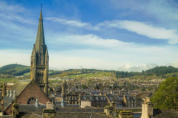 istock Aerial view of Inverness 476617646