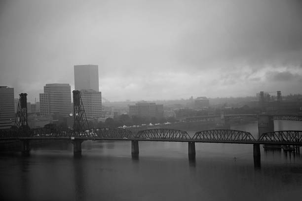 Cтоковое фото Туман над Portland