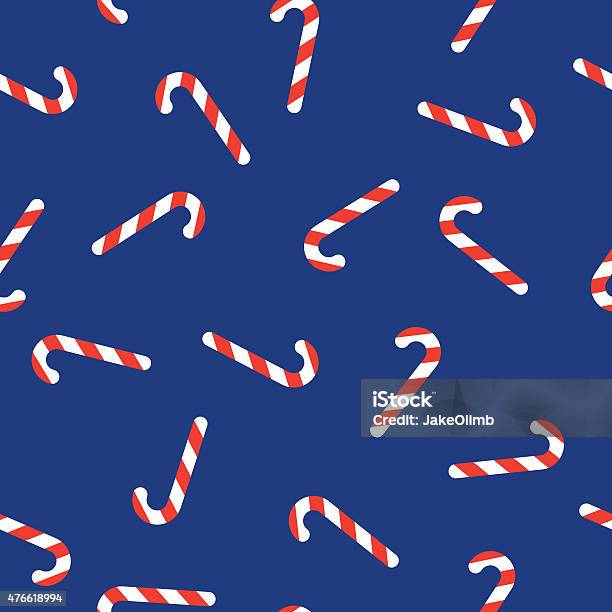 Candy Cane Pattern Stock Illustration - Download Image Now - Christmas, Pattern, Candy Cane