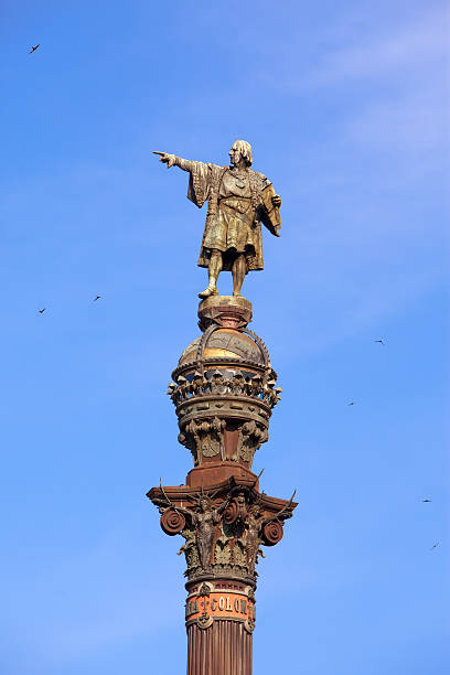 istock Spain. Barcelona. Monument of Columbus 476622382