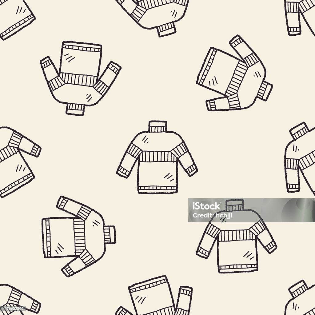 Sweater Pattern Computer Background Sweater Doodle Seamless Pattern Background Stock Illustration ...