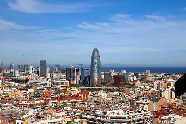 istock Aerial view of Barcelona 476625538