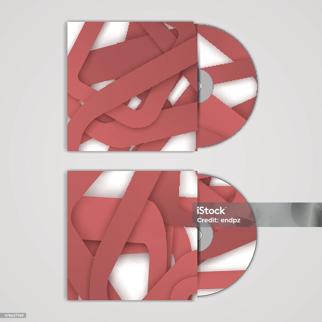 Capa de cd de vetor definido para seu projeto - Vetor de Abstrato royalty-free
