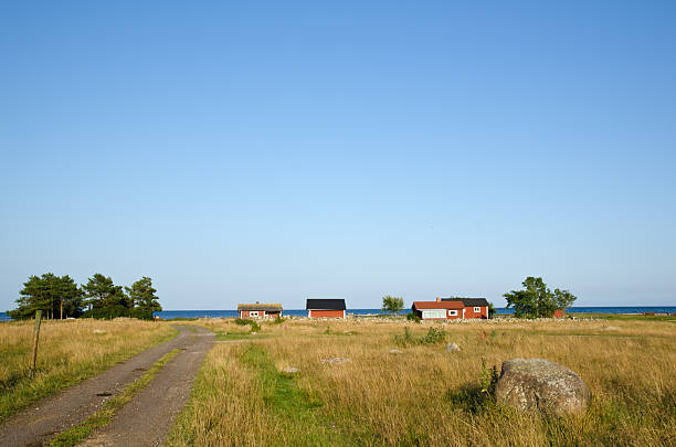 istock Fishermen´s old cabins by the coast 476628216