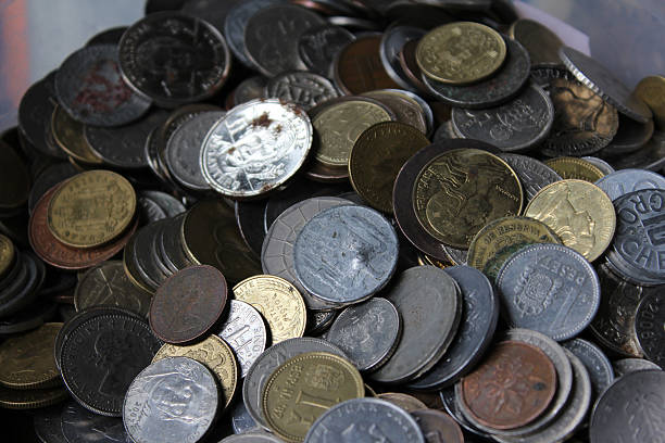 istock World Coins Background, Business Concept 476632318