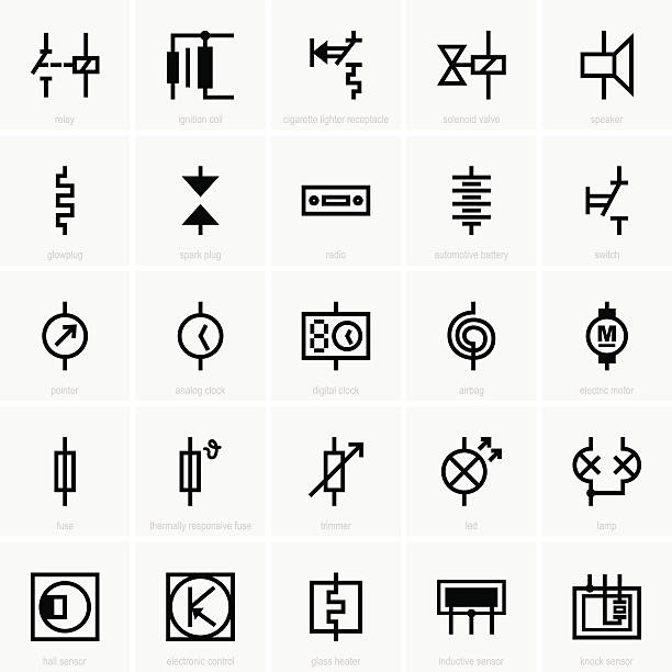 Electrical Auto Emblems Automotive Electrical Symbols