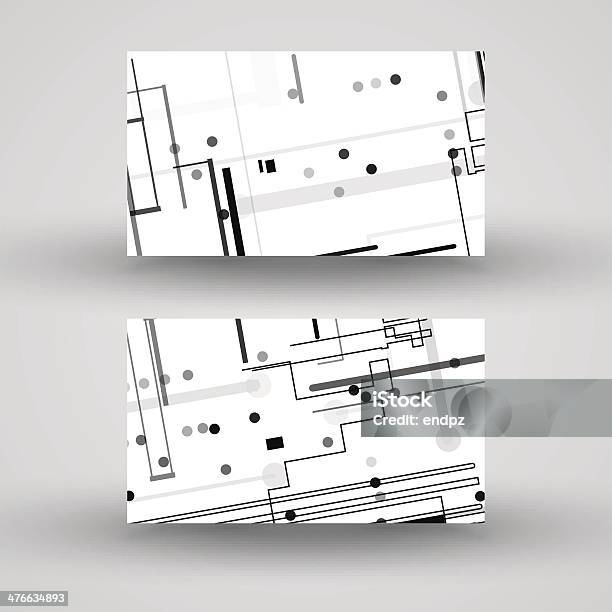 Ilustración de Vector Conjunto De Tarjetas De Negocios Para Su Diseño y más Vectores Libres de Derechos de Abstracto