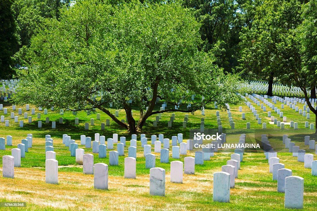 Arlington National Cemetery VA near Washington DC Arlington National Cemetery Virginia VA near Washington DC United States 2015 Stock Photo