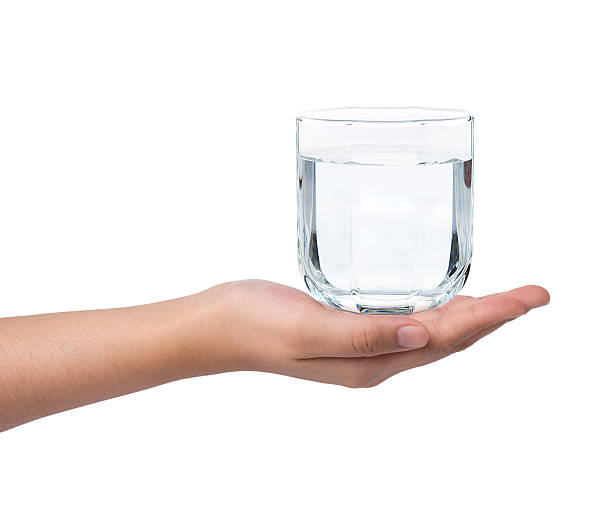 istock Female hand holding drinking water 476642308