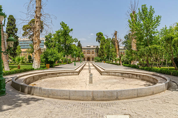 istock Golestan Palace garden 476642634