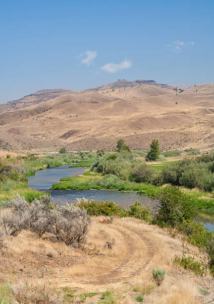 istock Great landscape from road to John Day Fossil Beds 476645078
