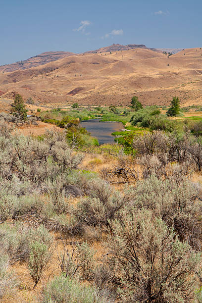 istock Great landscape from road to John Day Fossil Beds 476645080