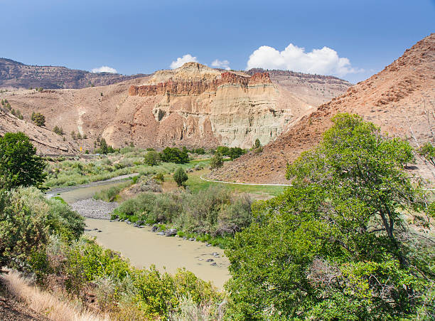 istock Great landscape from road to John Day Fossil Beds 476645086