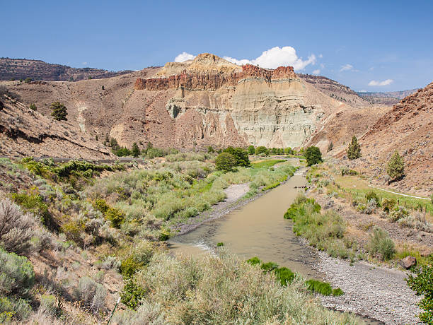 istock Great landscape from road to John Day Fossil Beds 476645088