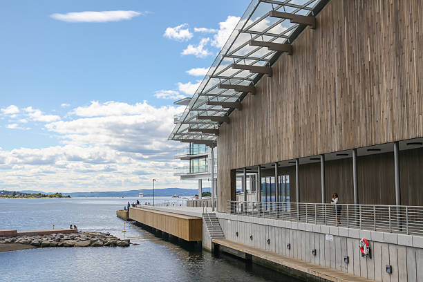 istock Modern buildings, Aker Brygge district, in Oslo, Norway 476645746