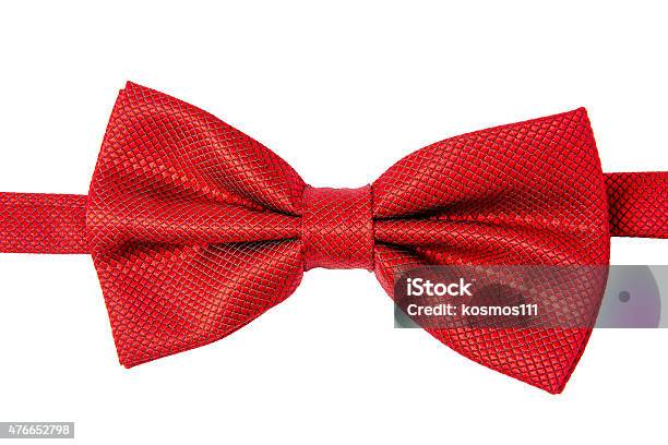 Lydighed defekt Foragt Red Tie A Butterfly On A White Background For A Man Stock Photo - Download  Image Now - iStock