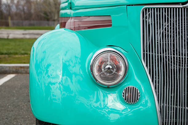 istock taillight of a vintage car 476662826