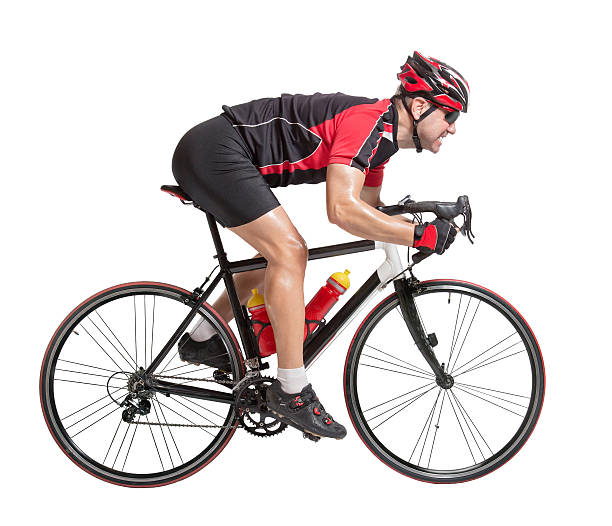 istock cyclist sprints on a bike 476671802