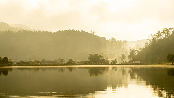 istock Beautiful lake in mountainous area. 476673118