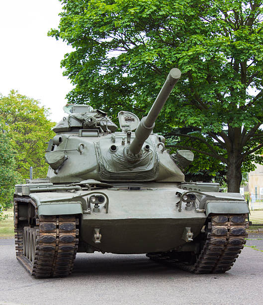 istock Front view of the American tank 476676820