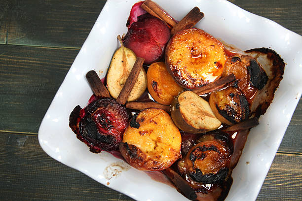 istock Baked fruits 476694196