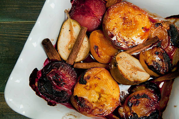 istock Baked fruits 476694210