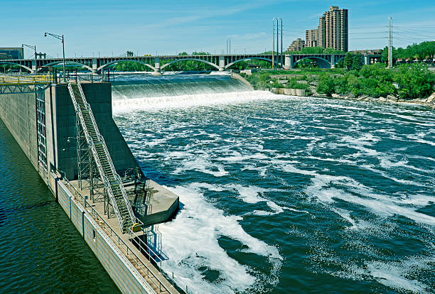 istock Falls and lock on Mississippi River in Minneapolis MN 476694512