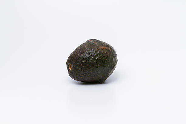 istock One of  Hass avocado on the white background 476696826