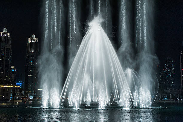 istock Dubai Dancing Fountain show 476701618
