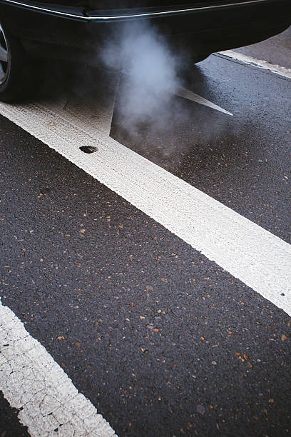 istock Close up of a car exhaust pipe 476701628