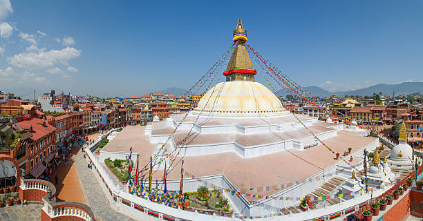 istock Boudhanath stupa in Kathmandu panorama 476702074