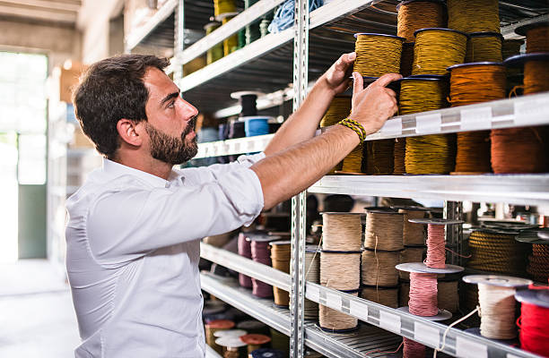 istock Industrial owner inside his factory 476703880