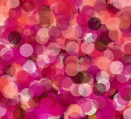 pink valentine bokeh background