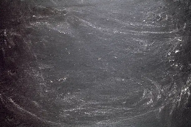 blackboard and graphite background with flour