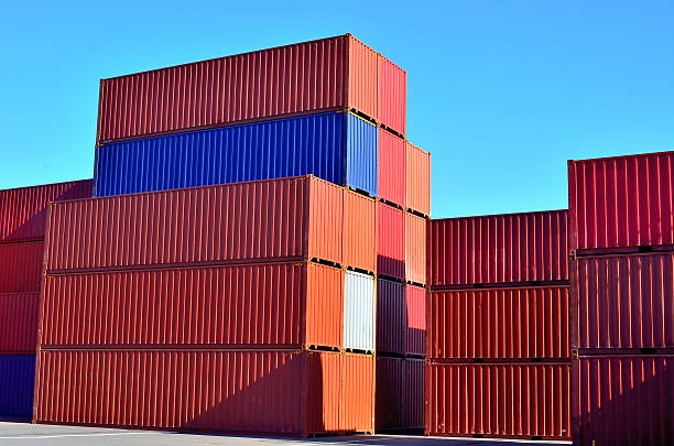 istock Cargo container yard, the Port of Tokyo 476708418