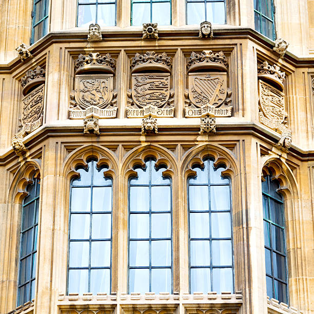 istock old in london  historical    parliament glass  window    structu 476709450