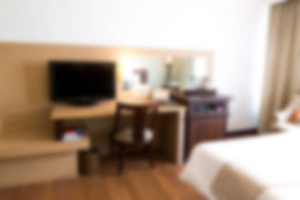 istock Abstract blur Interior of modern comfortable hotel room 476709526