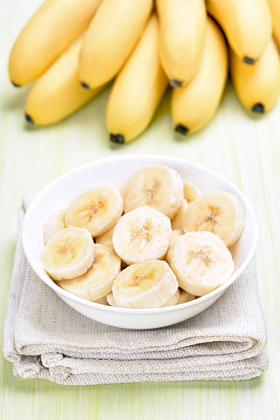 istock Banana slices in bowl 476714636