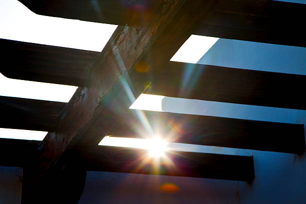 istock spain lanzarote abstract sun and shadow  wall 476714897